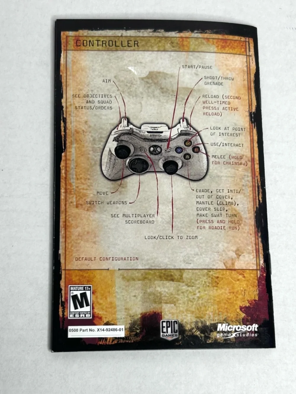 Gears of War (Xbox 360) Platinum Hits - 2-Disc Complete Collection - CIB